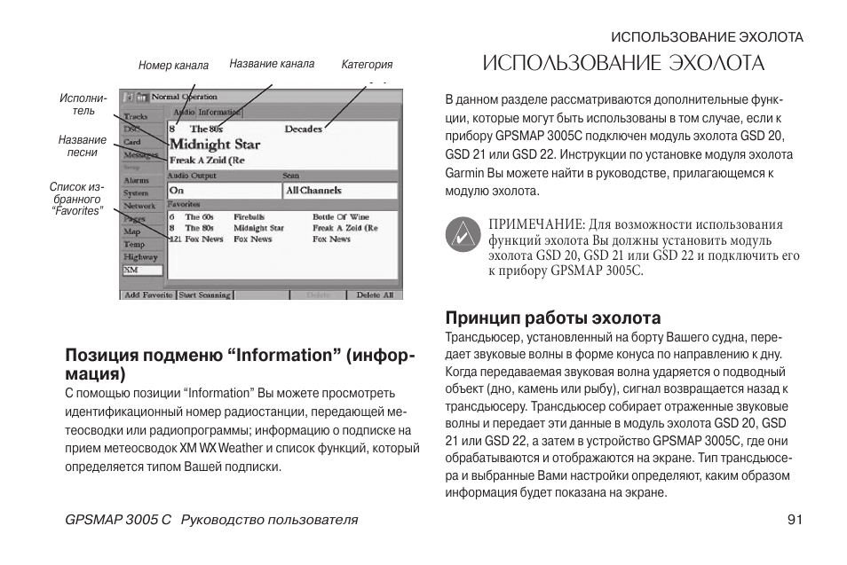 Инструкция по настройке эхолота Инструкция по настройке эхолота