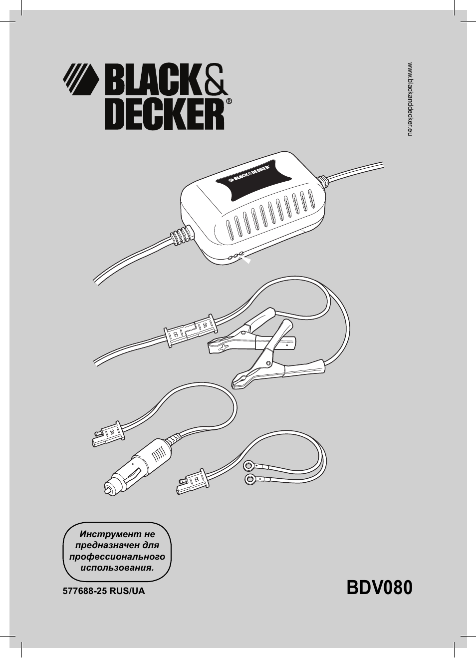 Инструкция black decker bdv080