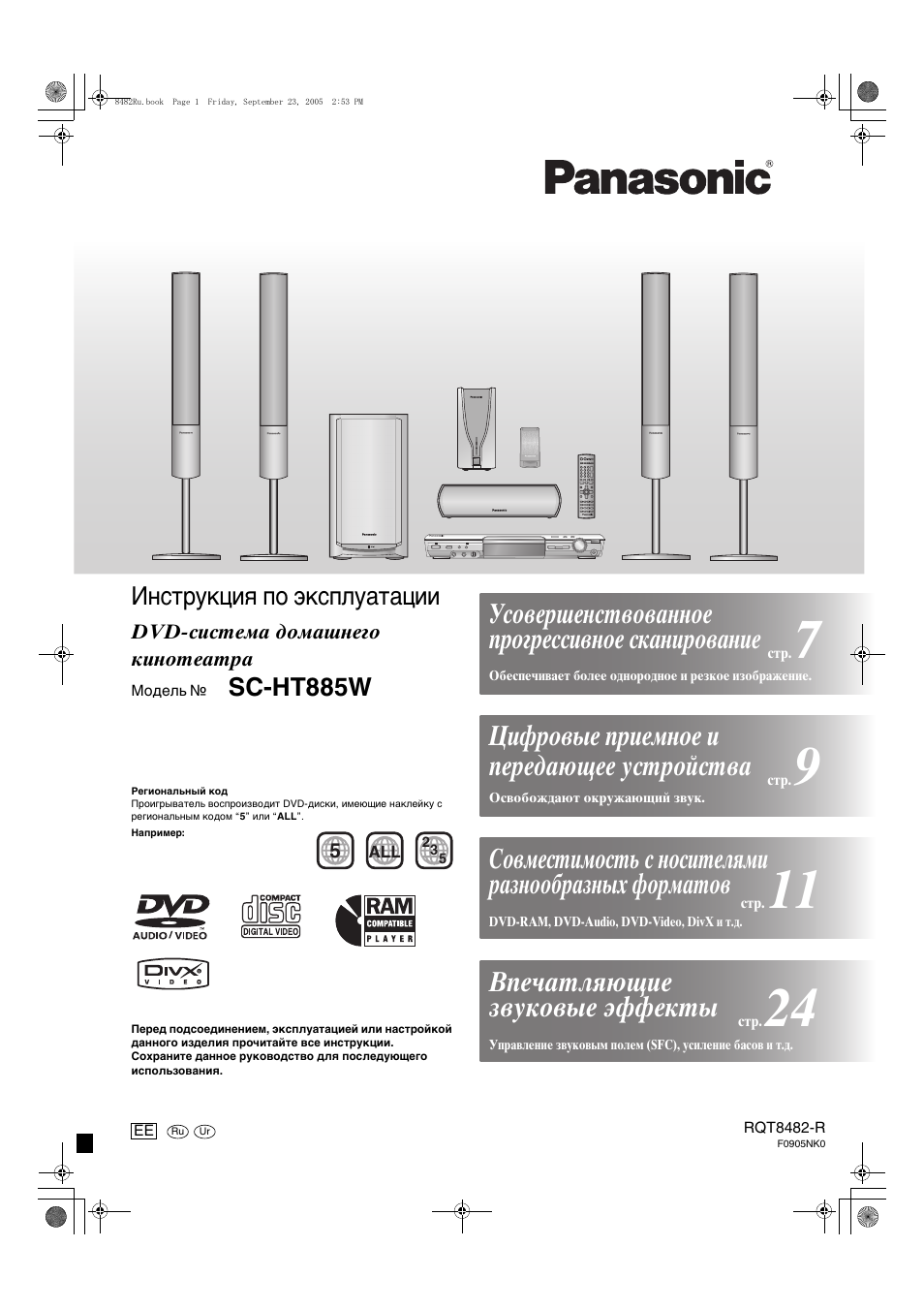 Инструкция по применению panasonic