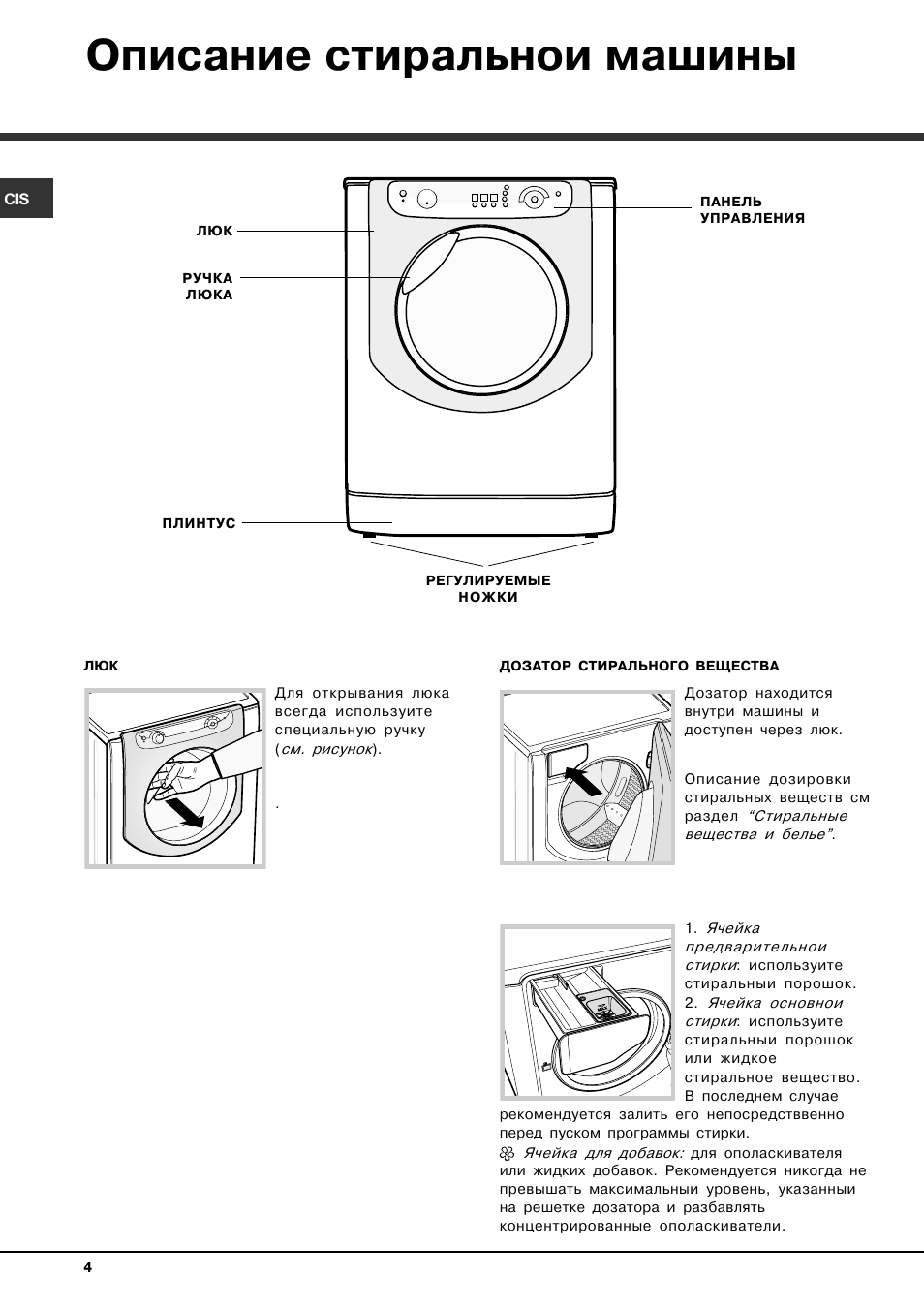 Инструкция устранение неполадок стиральная машина аристон 109