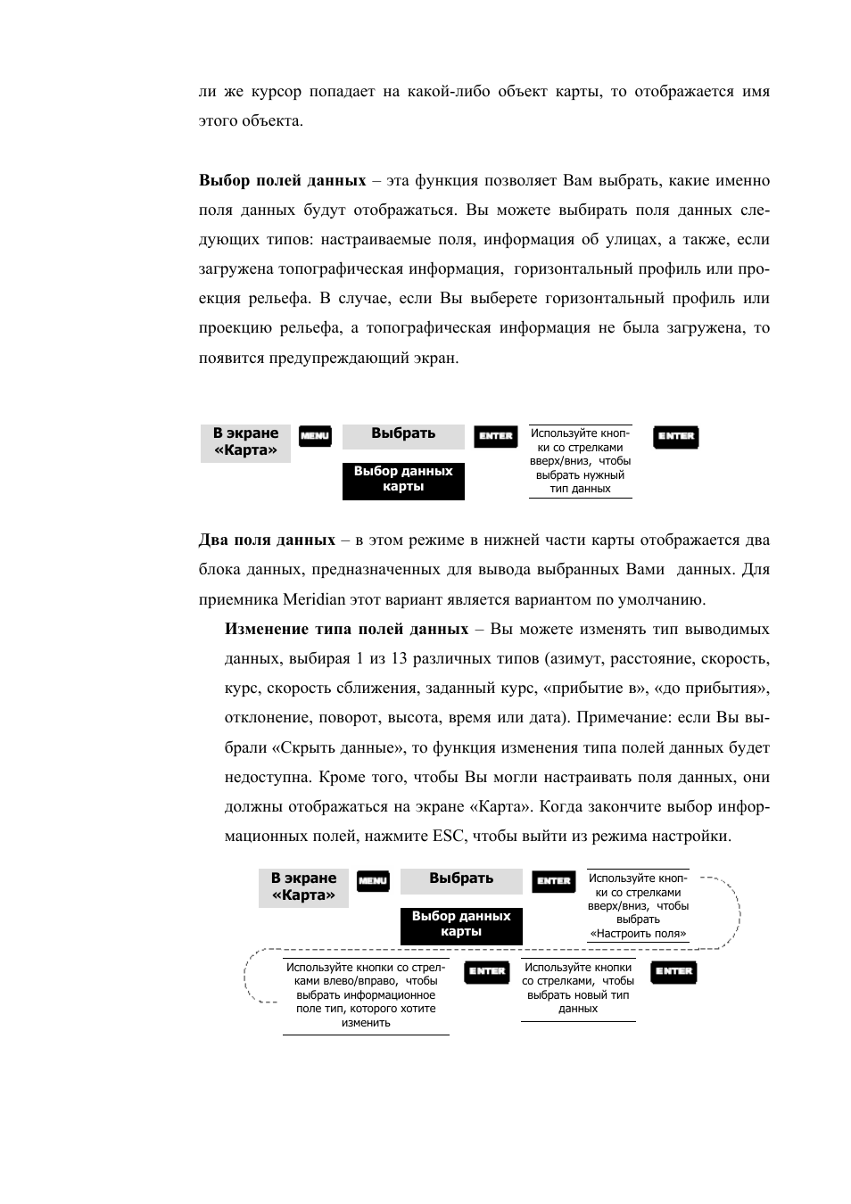 Инструкция по эксплуатации Magellan Meridian | Страница 38 / 96