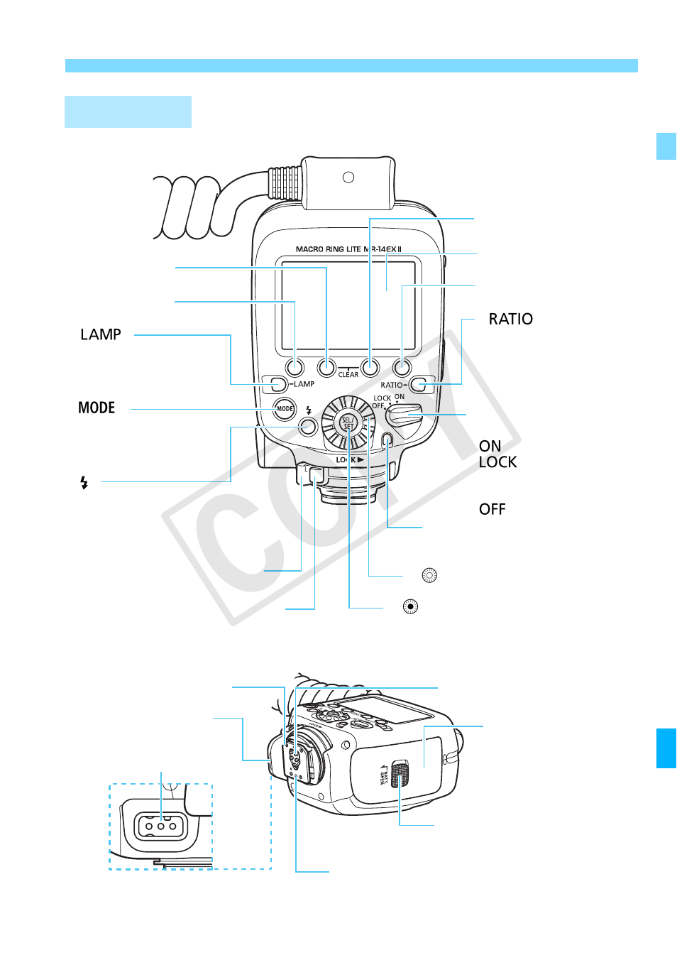 Cop y | Инструкция по эксплуатации Canon Macro Ring Lite | Страница 11 / 340
