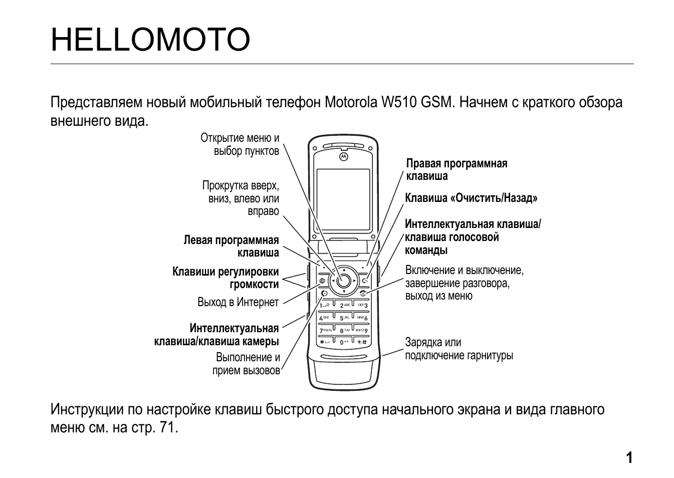 Инструкция по эксплуатации Motorola W510 | 124 страницы