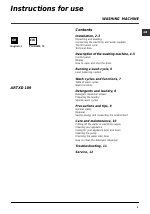 Hotpoint Ariston ARTXD 109