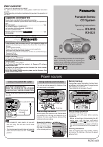 Магнитола panasonic rx d29 инструкция