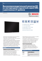 Bosch UML Series 27-inch High Performance HD LED Monitor