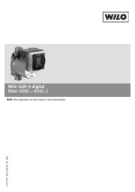 Wilo S1R-h digital (Star-Z20_...-Z25_...)