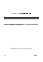Baldor Шахтные двигатели переменного и постоянного тока