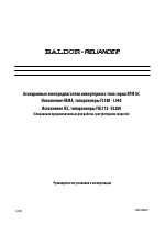 Baldor Асинхронные электродвигатели инверторного типа серии RPM AC