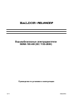 Baldor Взрывобезопасные электродвигатели NEMA 180-449 (IEC 112S-280H)