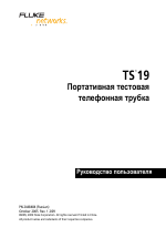 Fluke Networks TS19 Users Manual