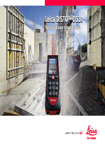Leica Geosystems Leica DISTO D510 - Manual