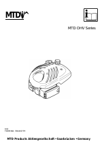 MTD K 10 Вертик. двигатели (серия 1P70) для газонокосилок и культиваторов
