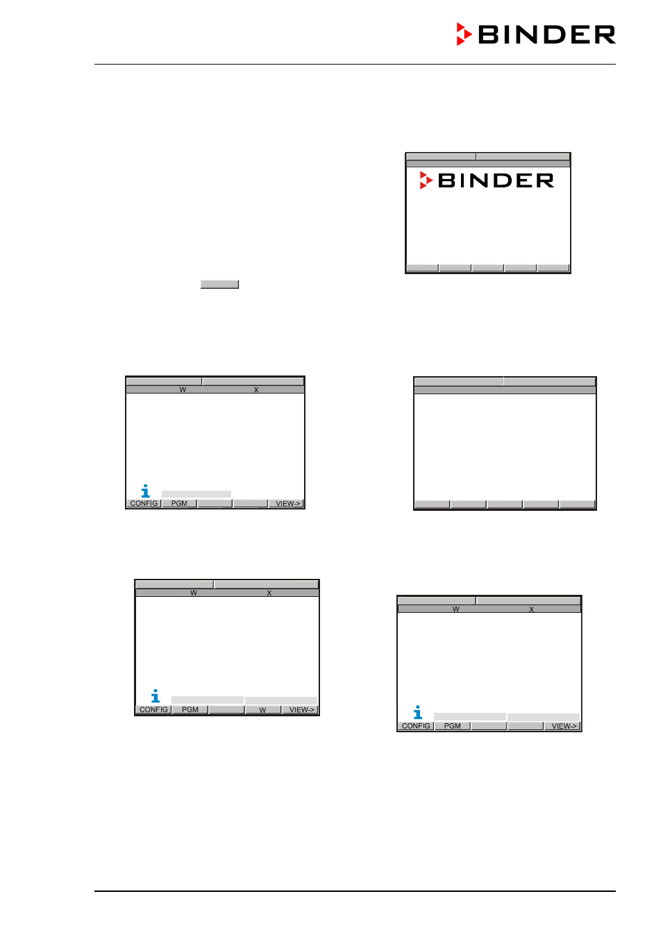 2 вид экрана контроллера mb1 Инструкция по эксплуатации BINDER KBF