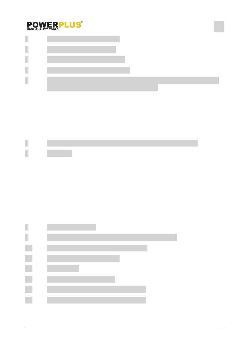 Инструкция по эксплуатации Powerplus POWX305 ASH CLEANER 1000W 20L RU ...