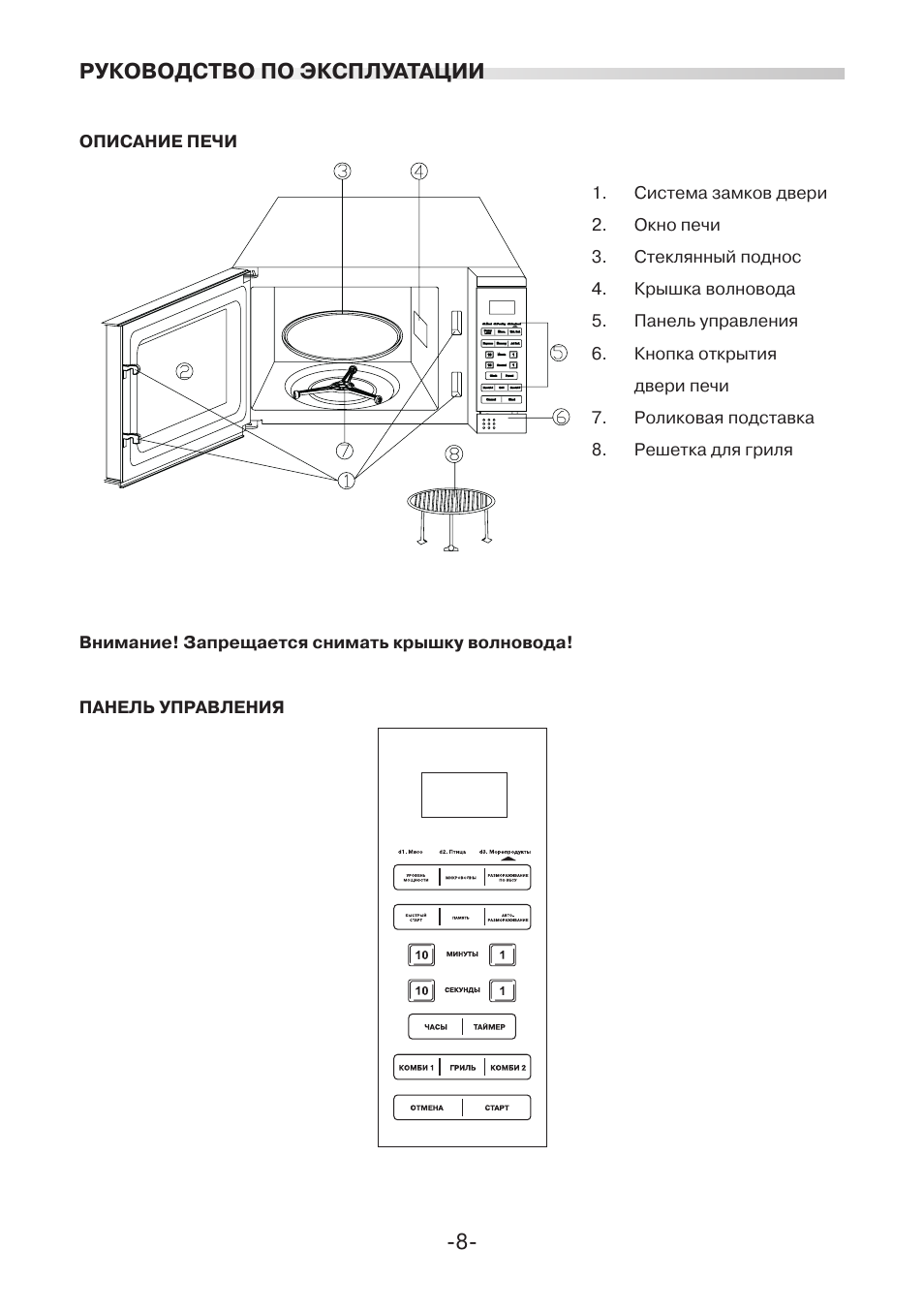 Схема микроволновки мистери
