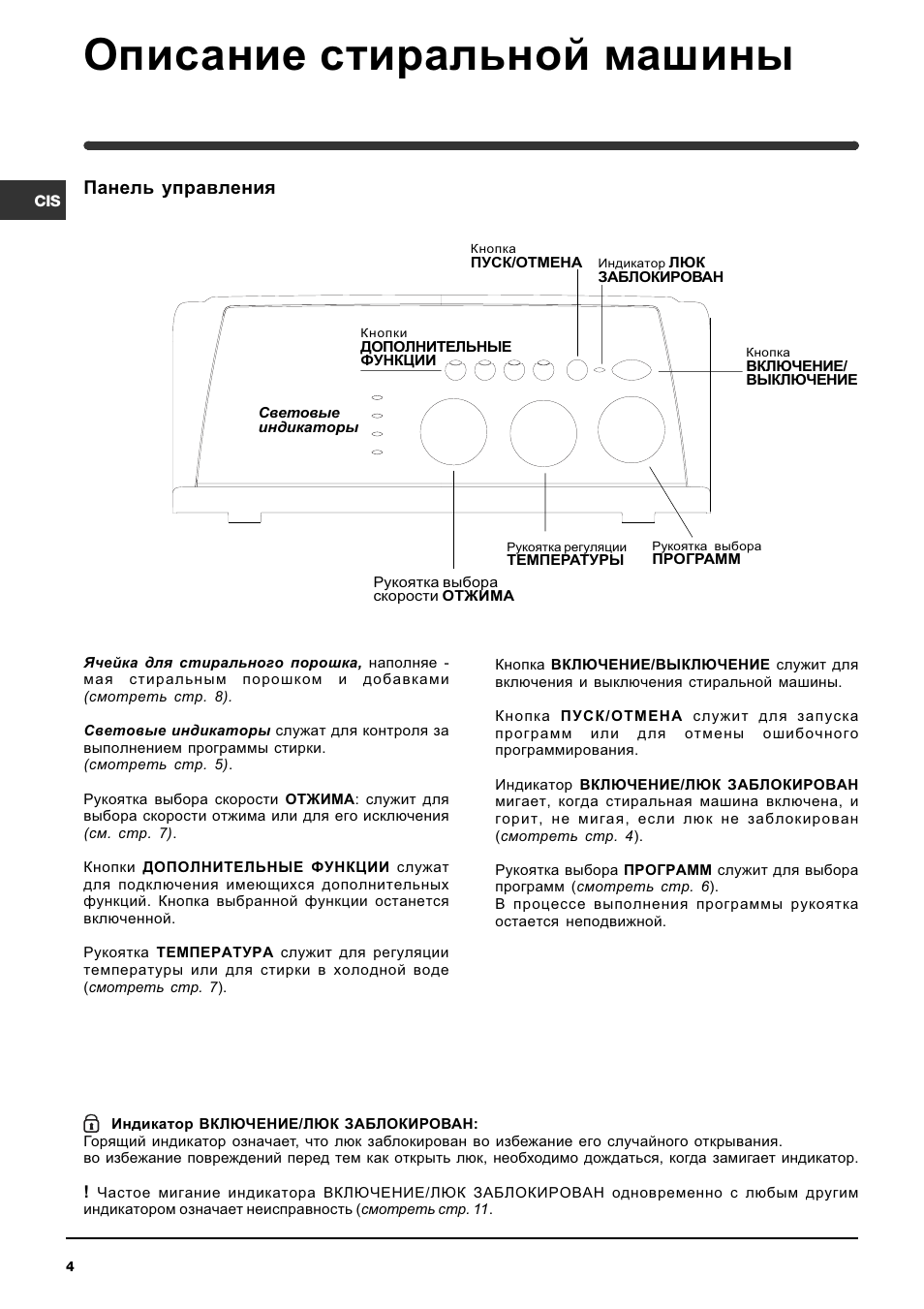 Как включить машинку стиральную индезит старого образца