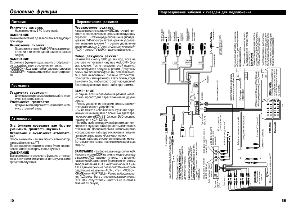 Схема подключения kenwood kdc w431gy