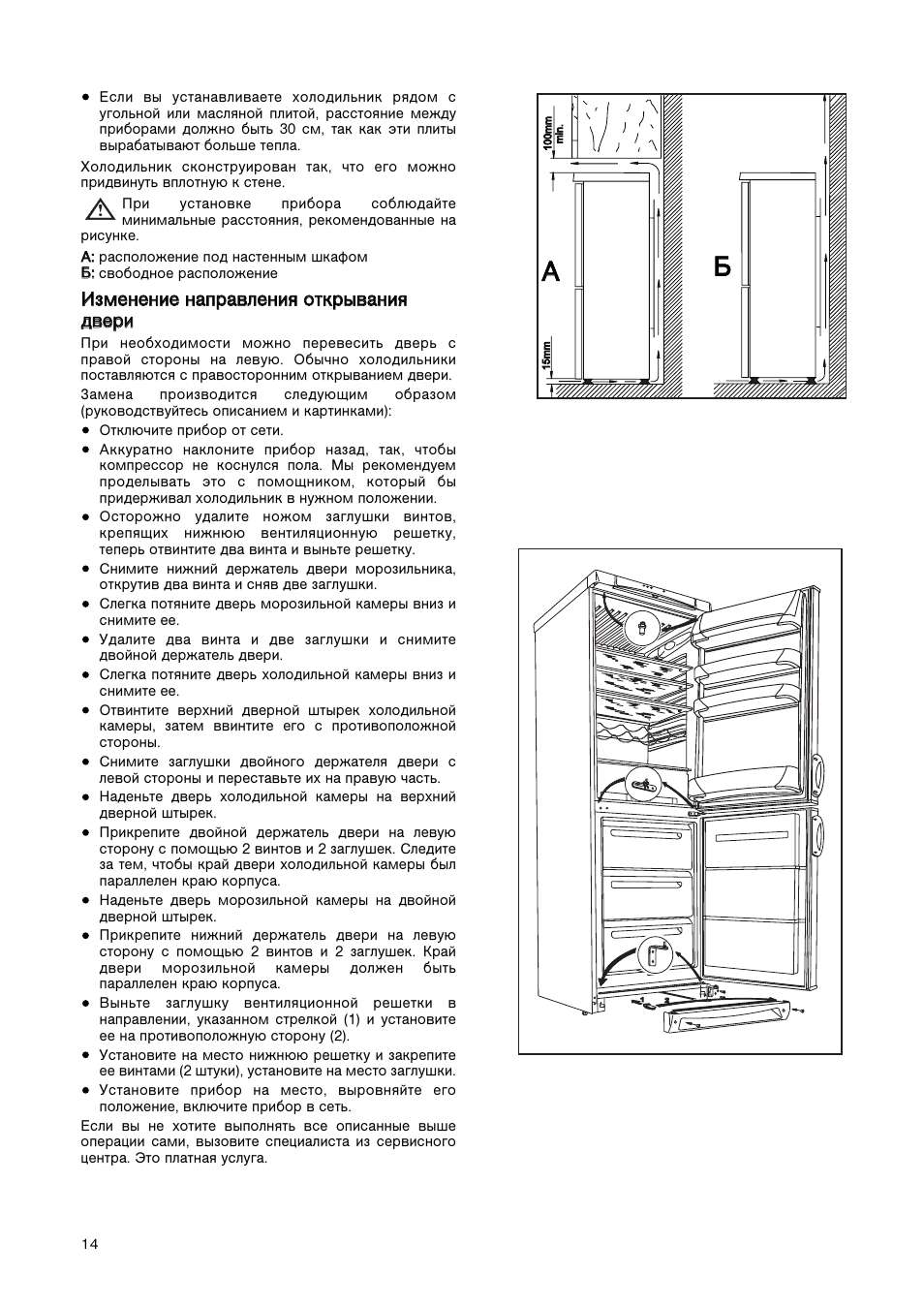 Холодильник Электролюкс инструкция по эксплуатации