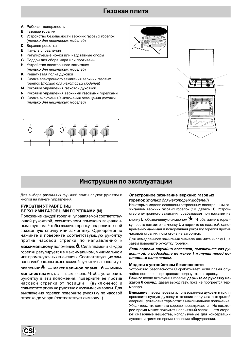Как настроить часы на газовой плите gorenje старого образца