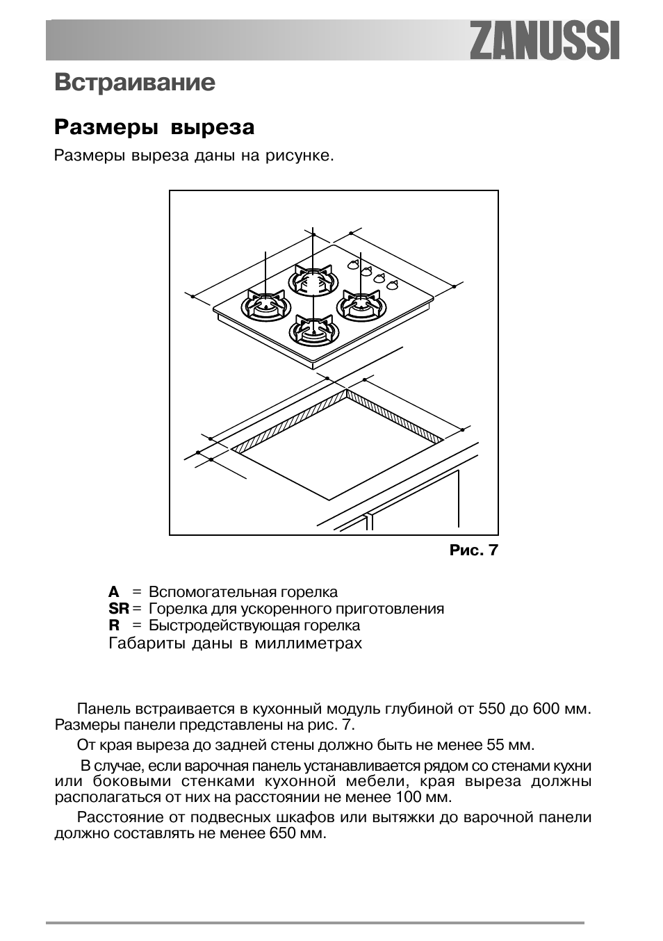Расстояние от варочной панели до вытяжки. Расстояние от варочной панели до вытяжки