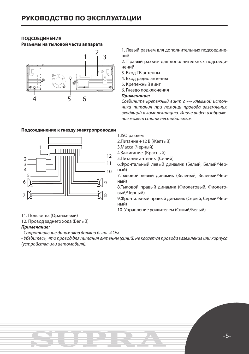 Swm 530 автомагнитола инструкция