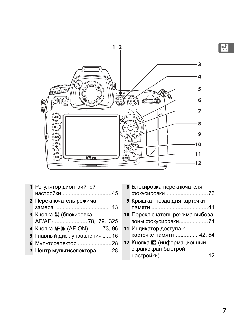 Nikon d3100 инструкция по использованию с картинками