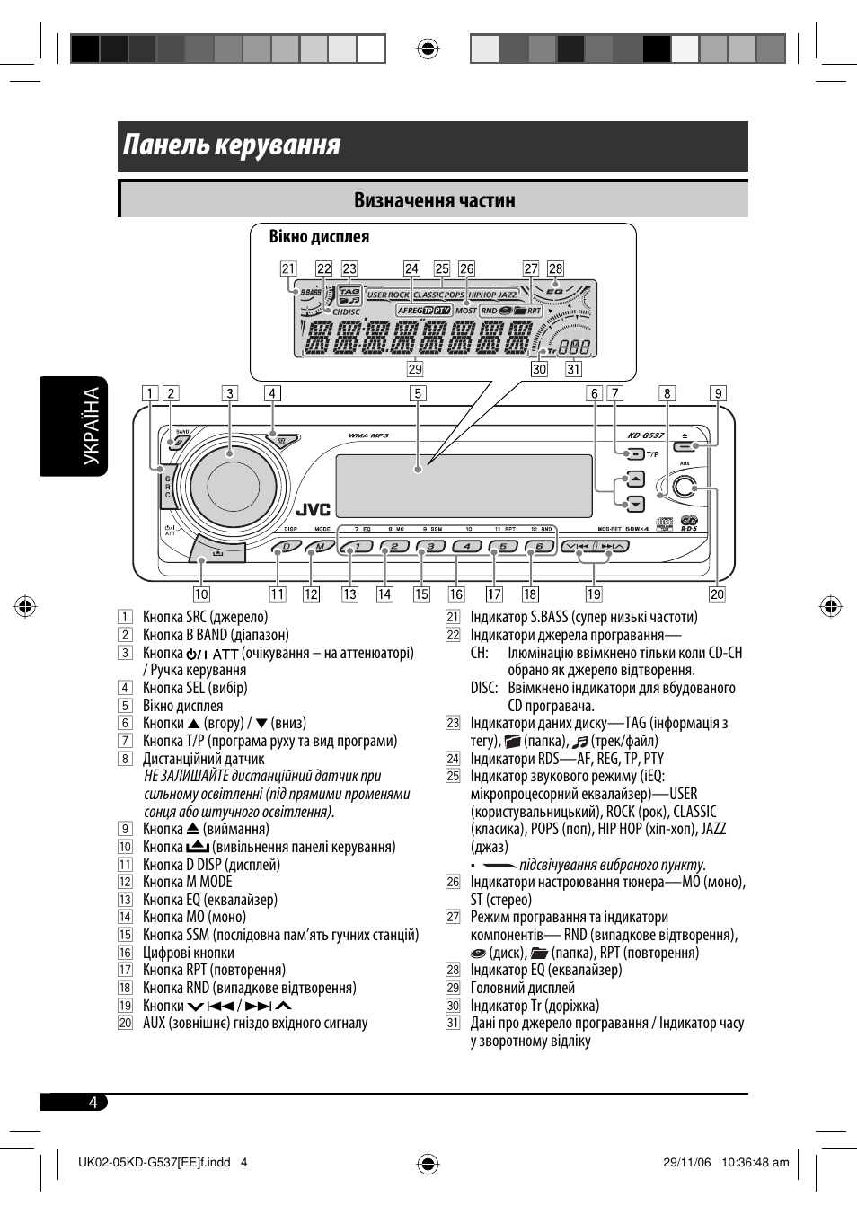Jvc kd g727 схема подключения