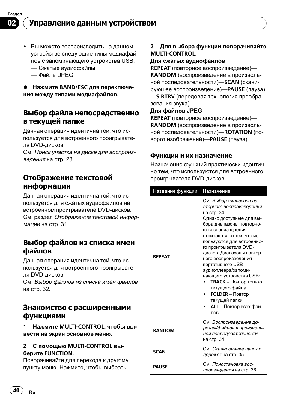 Магнитола пионер dvh 330ub инструкция - 82 фото