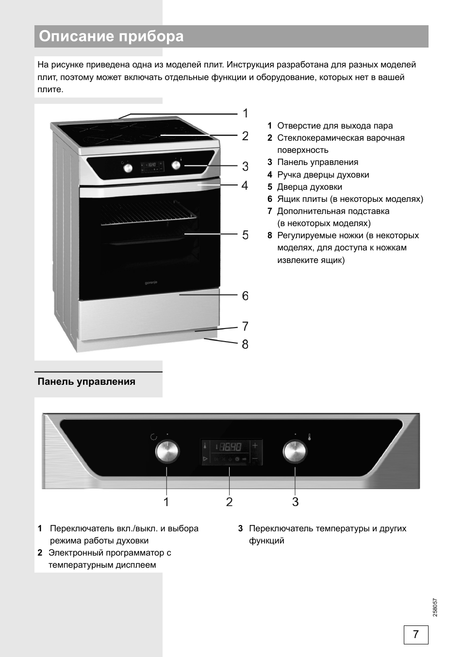 Духовой шкаф горенье режимы