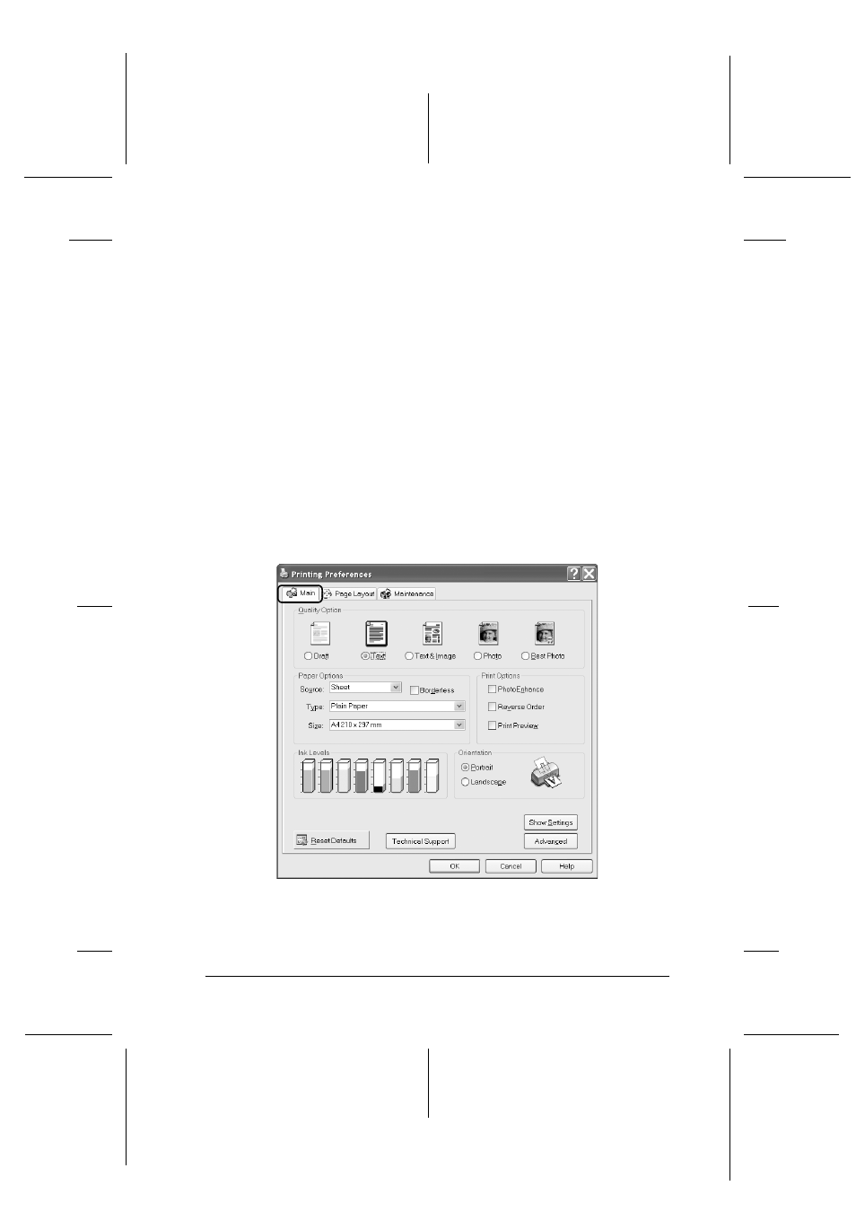 background image