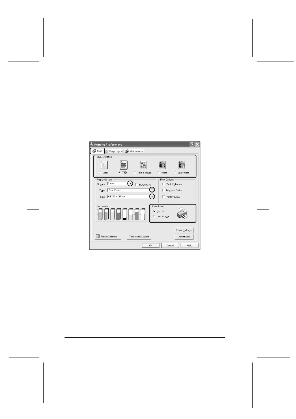 background image