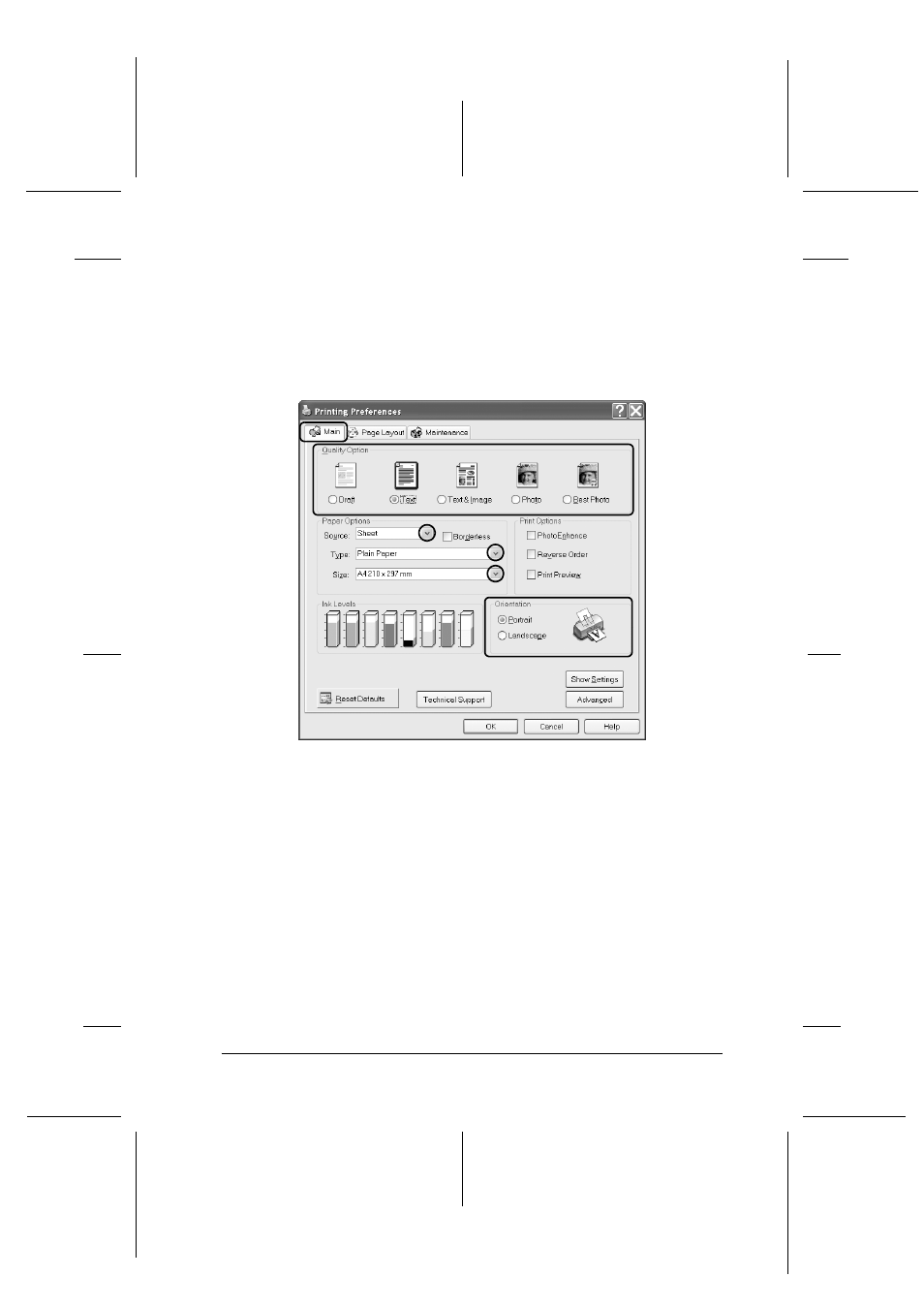 background image