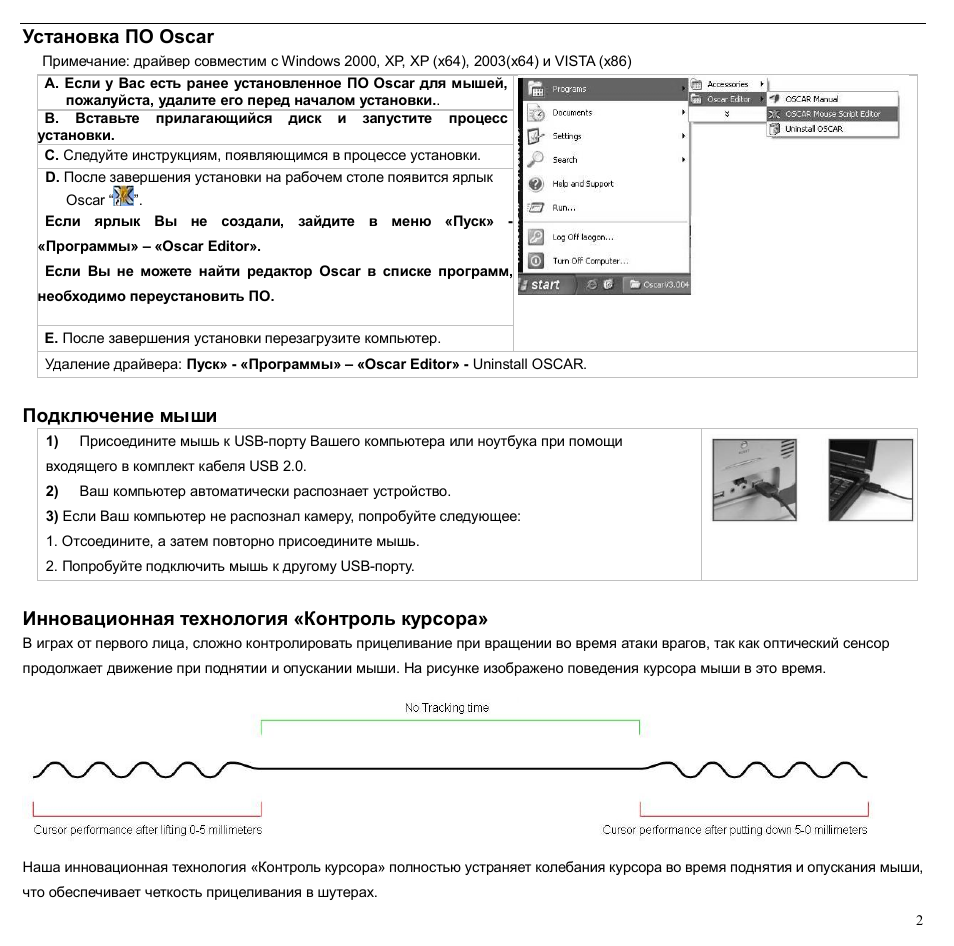 Мышка установка драйвера. Vista x инструкция на русском. Печка курсор инструкция.