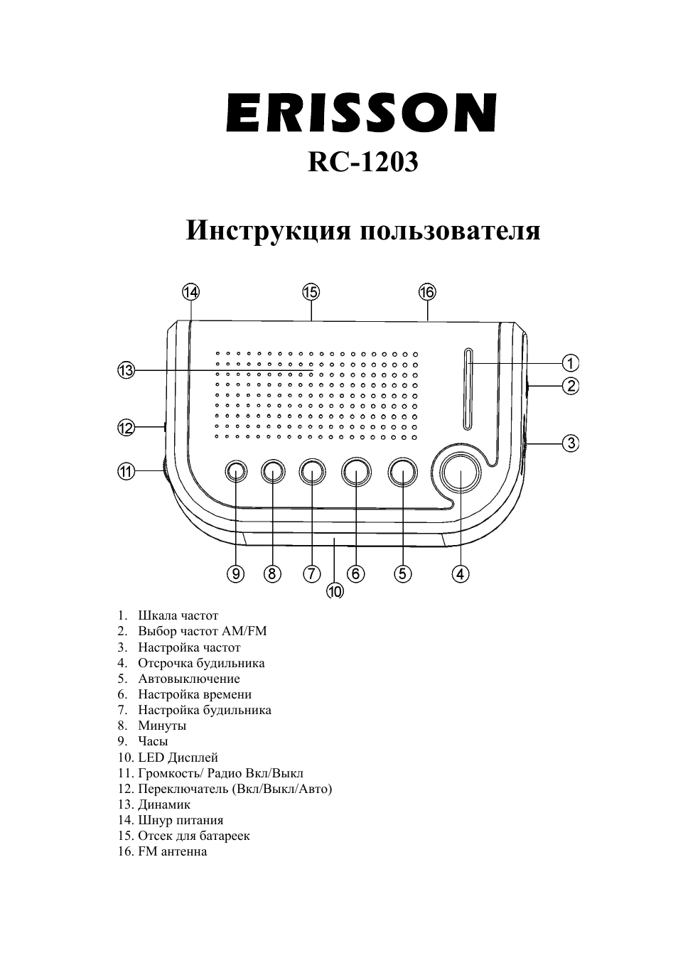 Эриссон 1401 схема