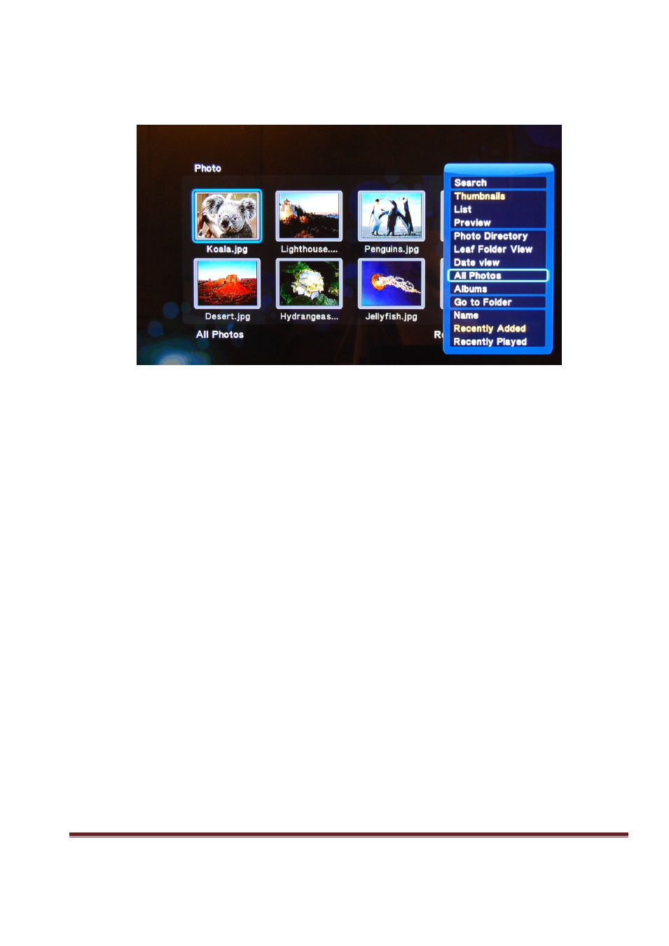 background image