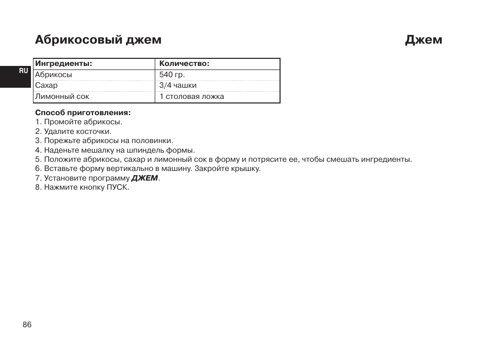 Программа джем 1 сегодня. LG HB 3002byt. Джем в хлебопечке LG. Хлебопечка лж рецепт джема. Jam the инструкция