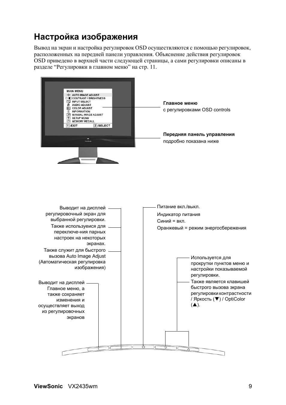 Viewsonic vx2235wm схема блока питания