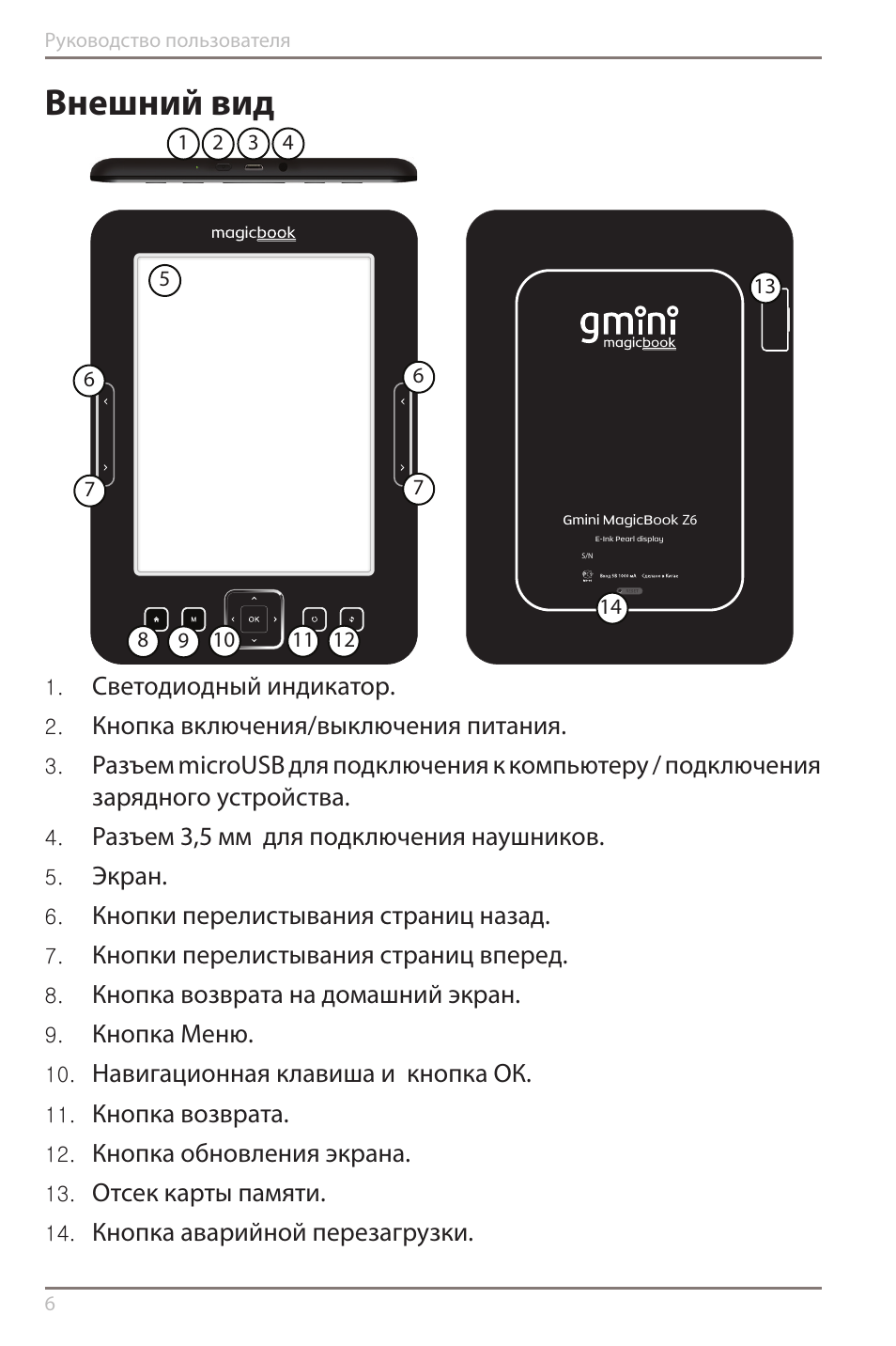 X6 pro инструкция на русском. Gmini MAGICBOOK z6. Gmini z6 кнопки. Инструкция для Gmini. Инструкция книга.