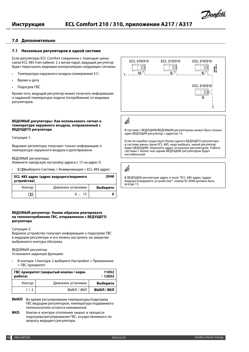 Ecl 210 схема подключения