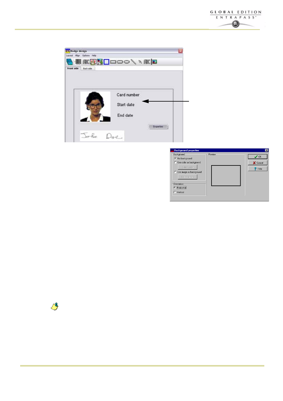 background image