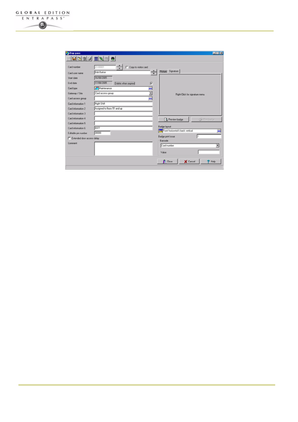 background image