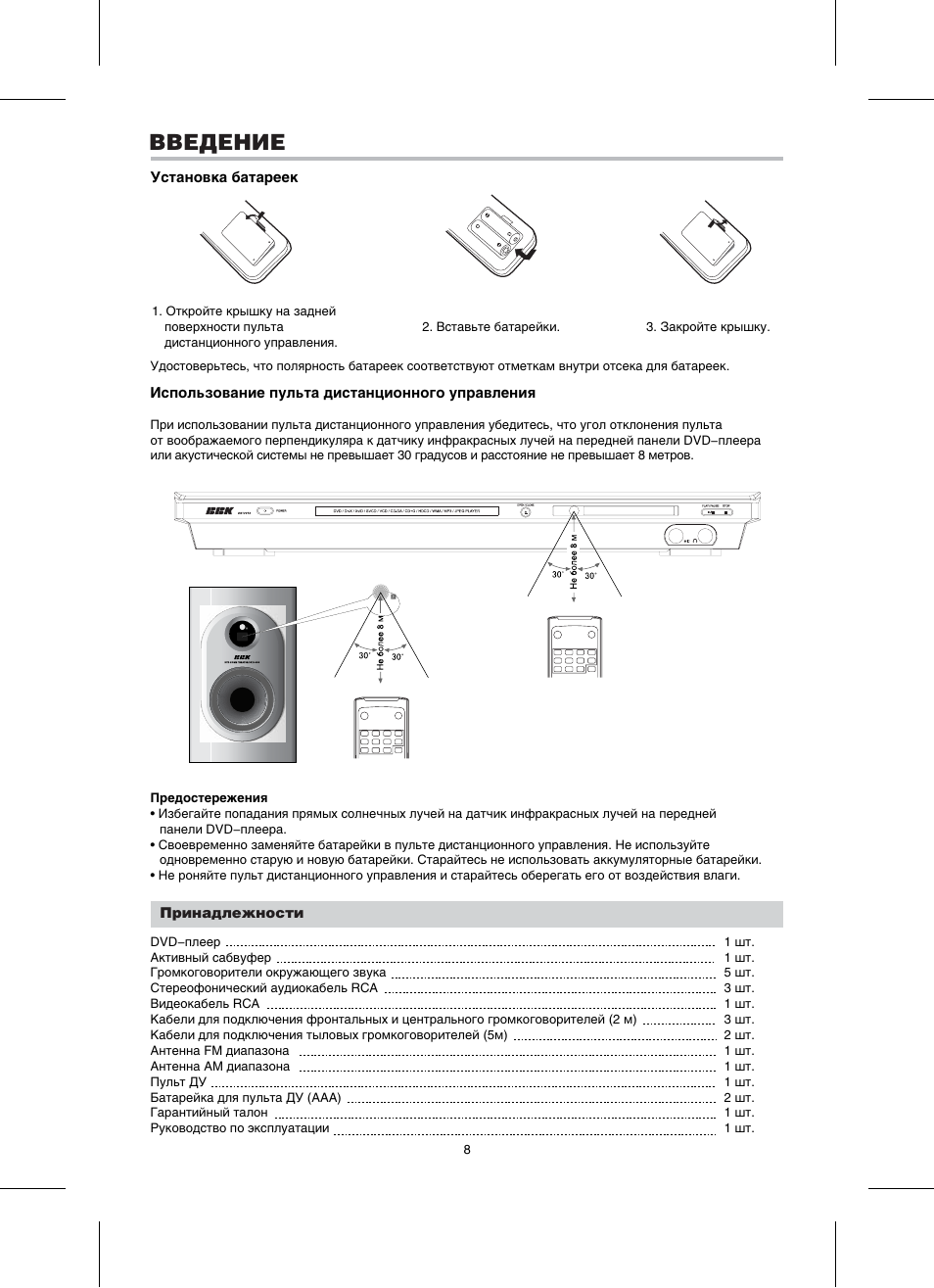 Схема подключения bbk dk1005s