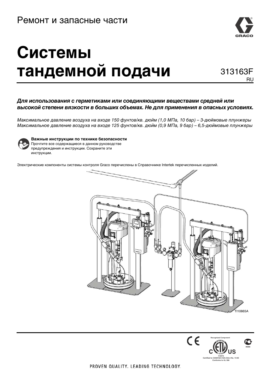 Инструкции по эксплуатации оборудования под давлением