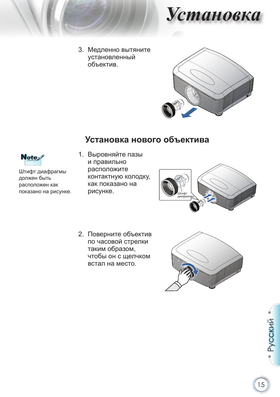 Проектор optoma как перевернуть изображение
