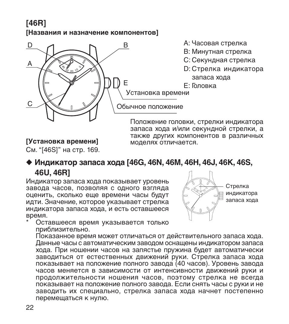 механическая инструкция
