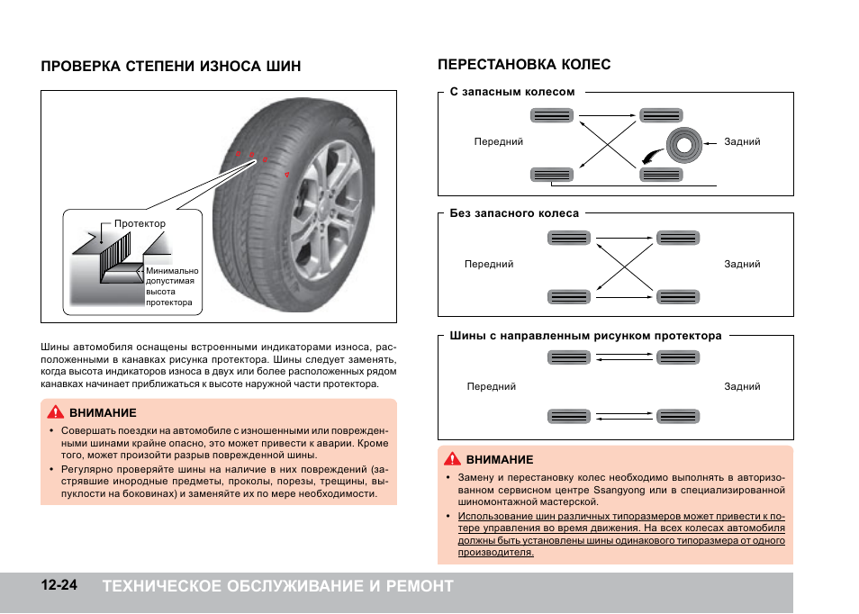 Можно ли менять колеса местами