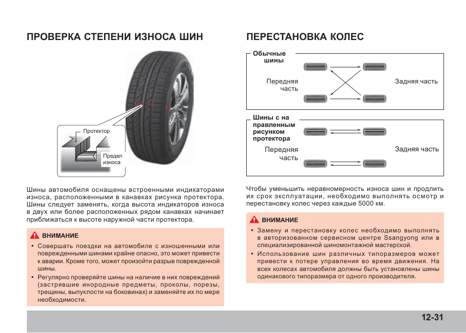 Надо ли после замены резины