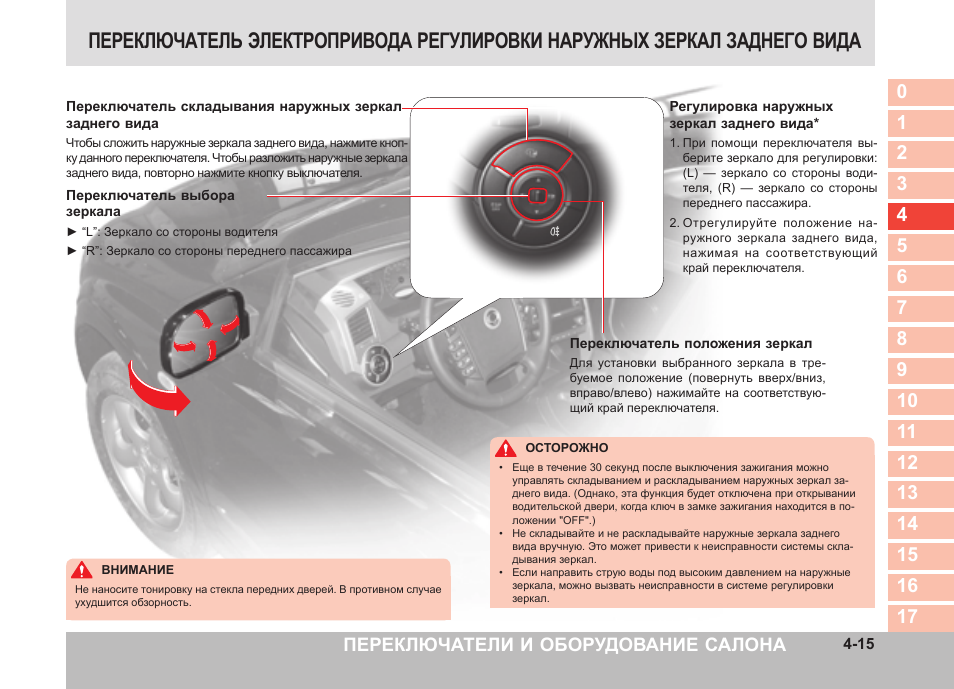 Ssangyong kyron складывание зеркал Ssangyong kyron складывание зеркал
