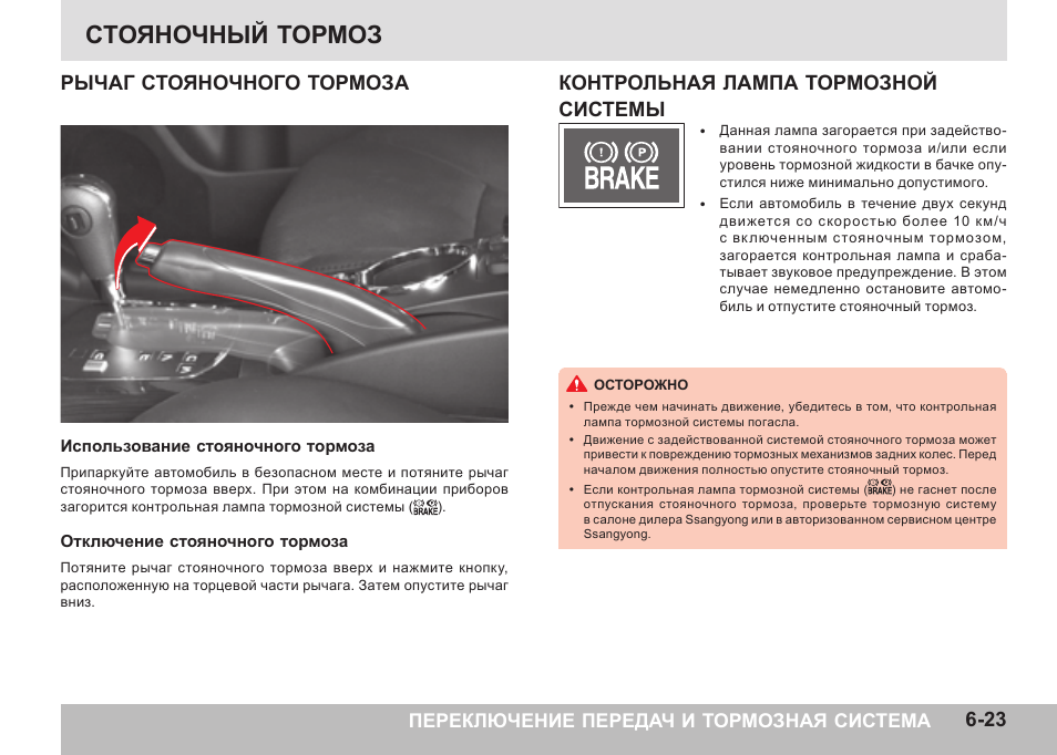 Тормозная система саньенг кайрон схема